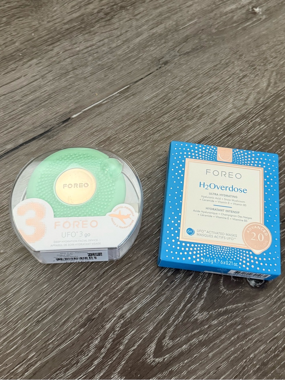 NWT FOREO facial device and masks